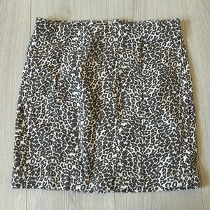 Free People Cheetah Skirt